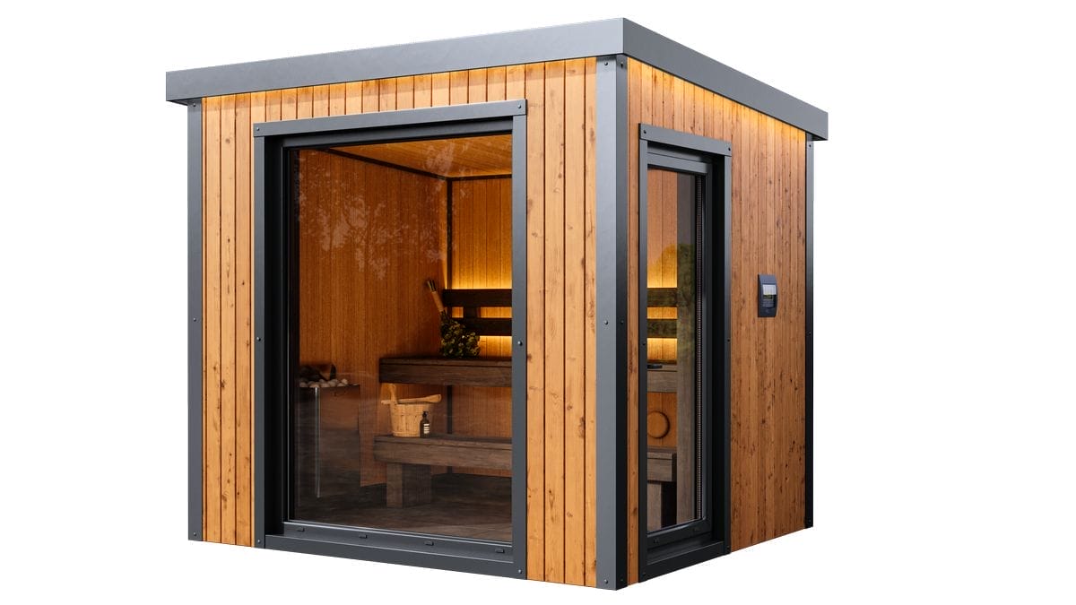 Produktbild der Poolmaris Gartensauna Aurora Line